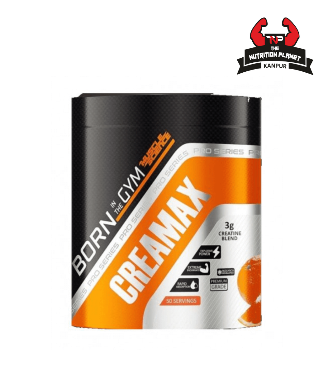 Muscle Science CREAMAX Creatine Monohydrate with HCL Creatine | 50 Serving