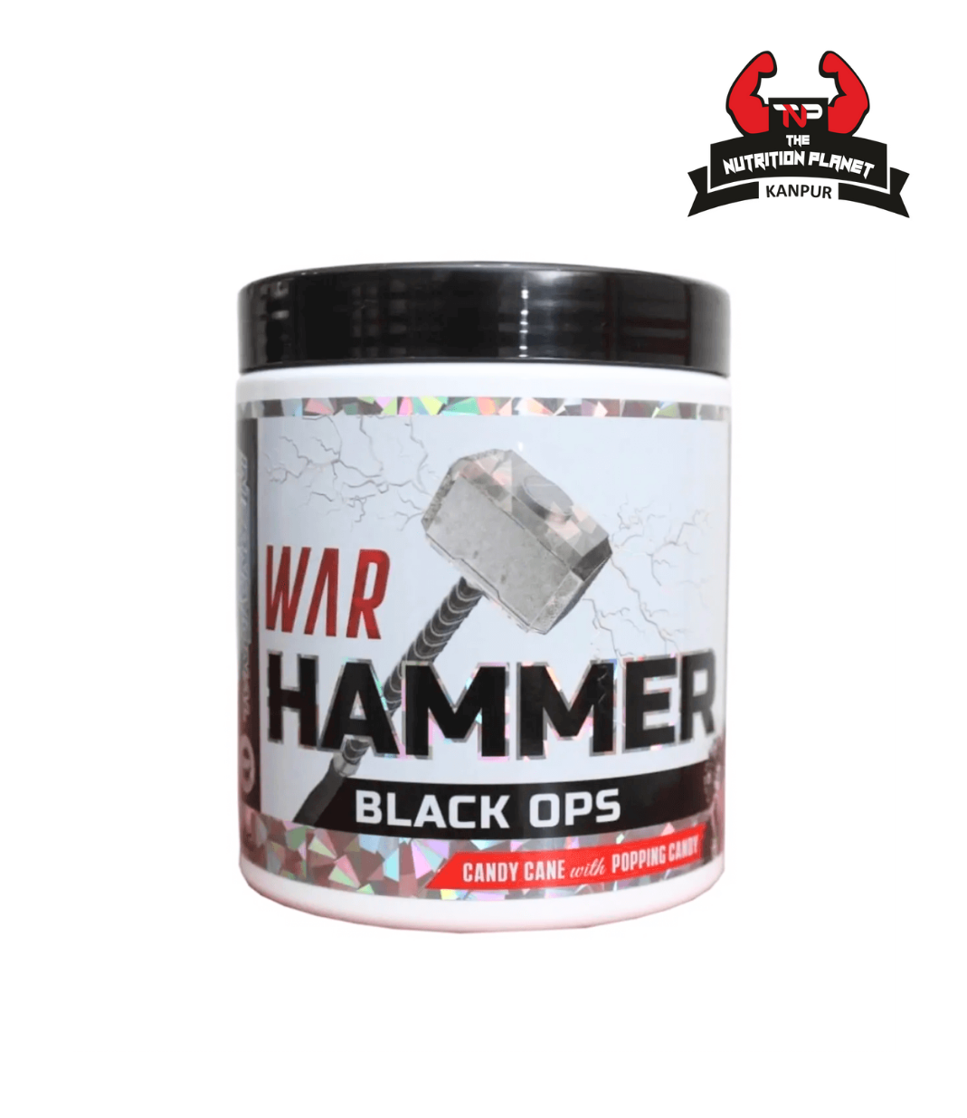 Internatioal Protein War Hammer Black Ops Flavor Candy cane with popping candy | 80 Serving