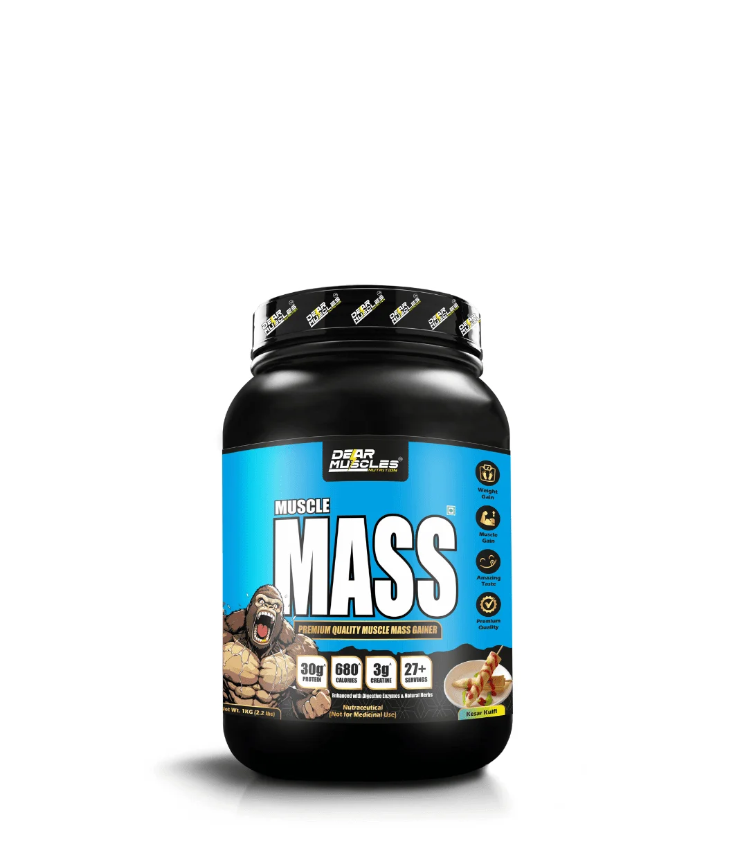 Dear Muscles Nutrition Muscle Mass Gainer 2.2lbs