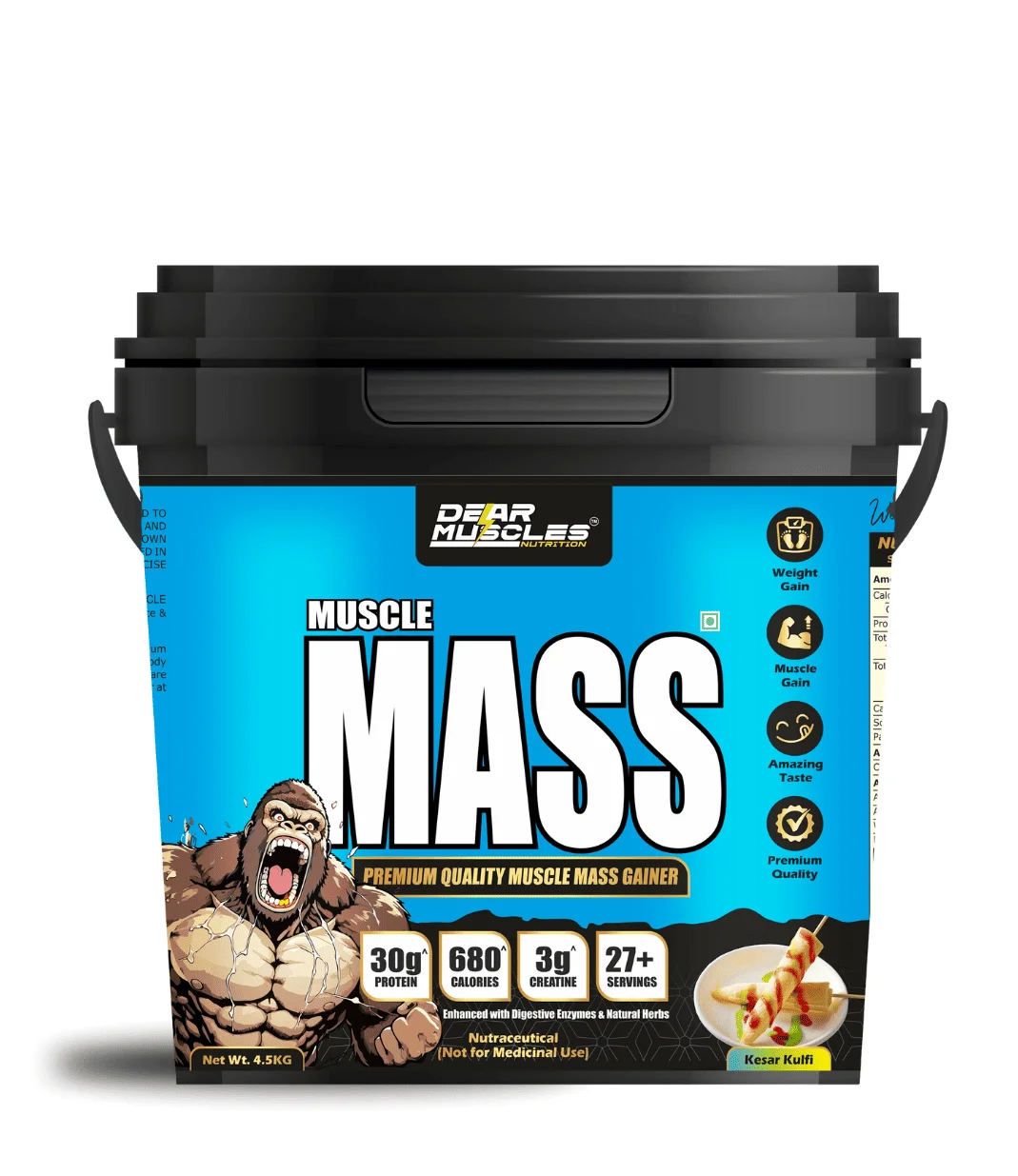 Dear Muscles Nutrition Muscle Mass Gainer 10lbs