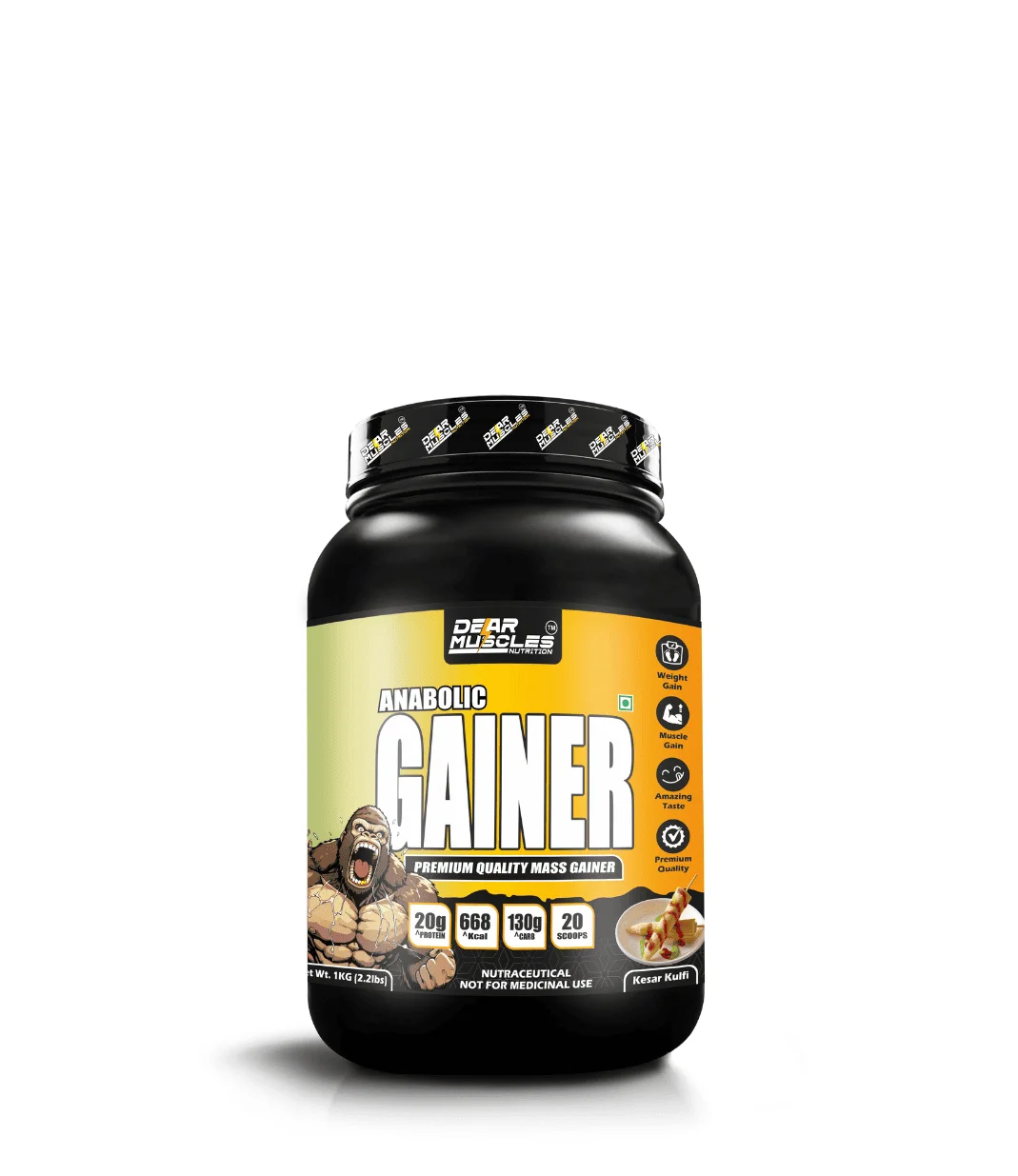 Dear Muscles Nutrition Anabolic Gainer 2.2lbs