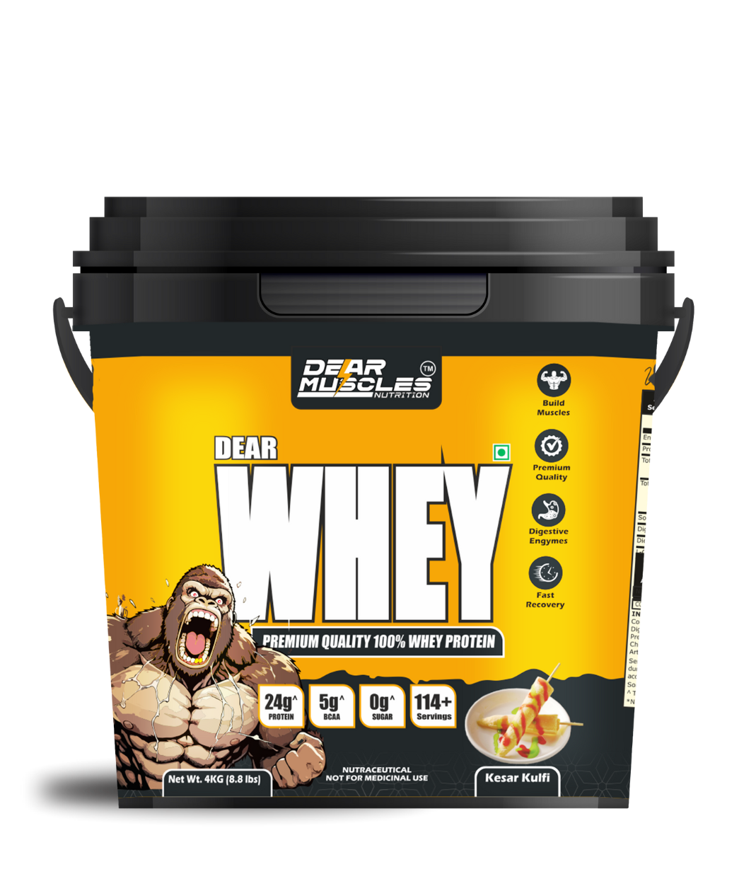 Dear Muscles Nutrition Dear Whey Protein 10lbs