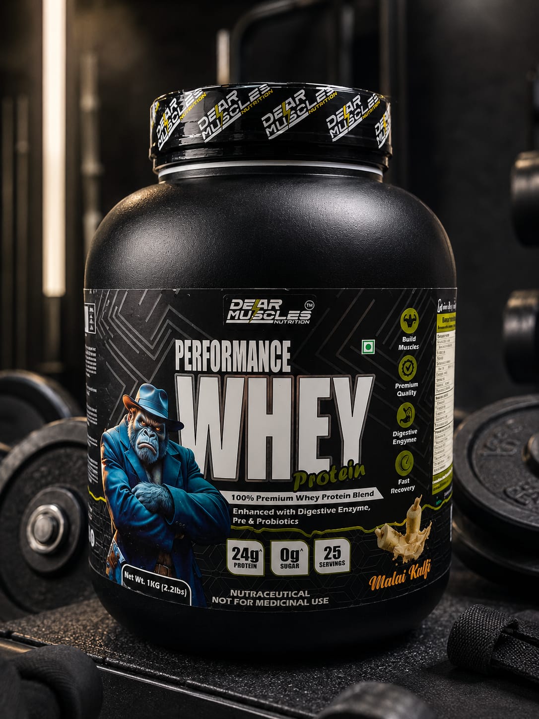 Dear Muscles Nutrition Dear Performance Whey Protein 1 kg