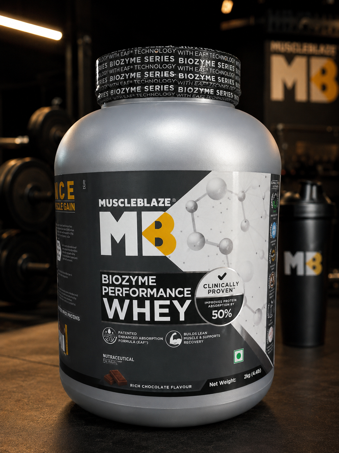 MuscleBlaze Biozyme performance whey /2 kg