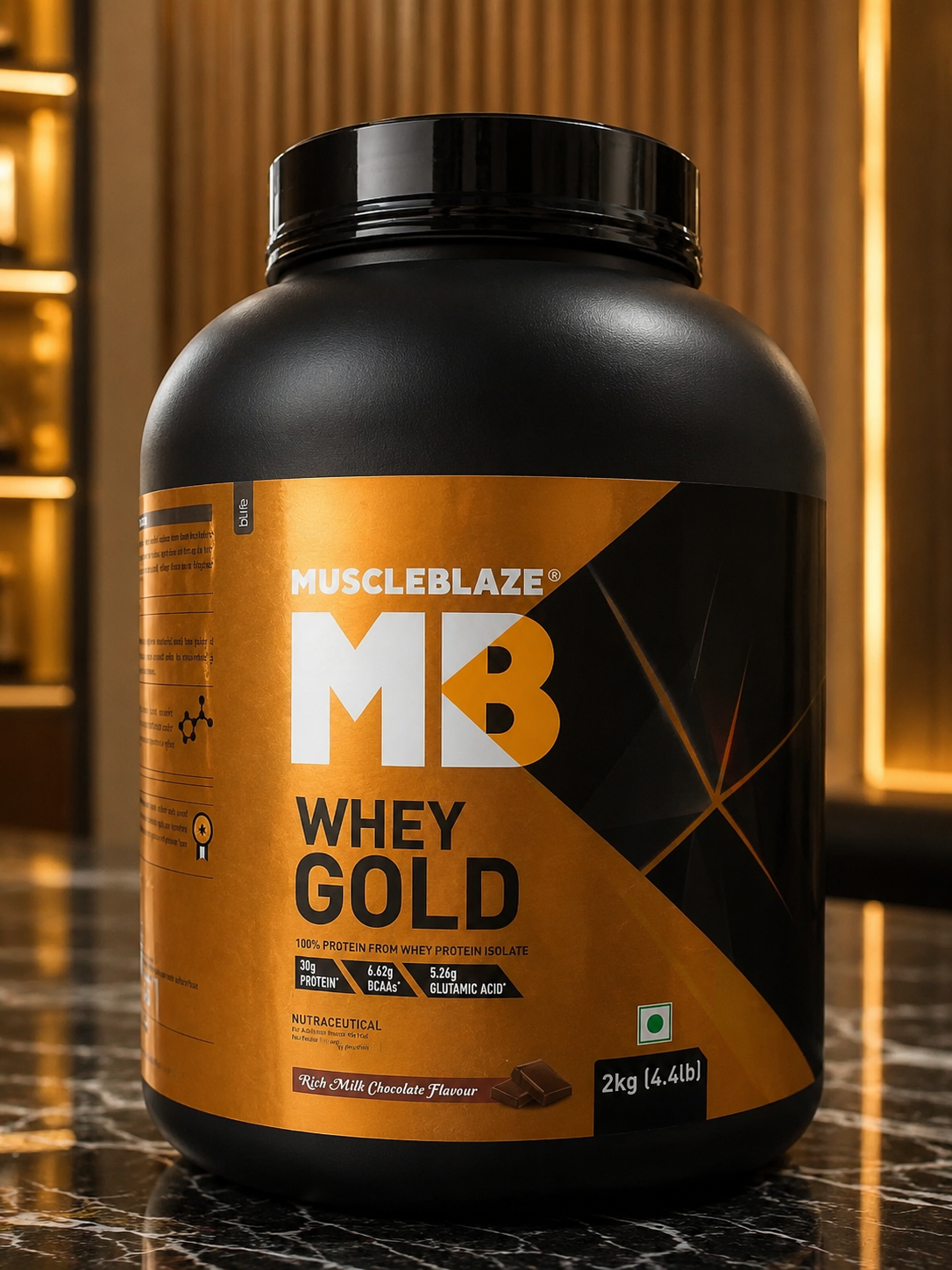 MuscleBlaze Whey Gold protein, 2kg