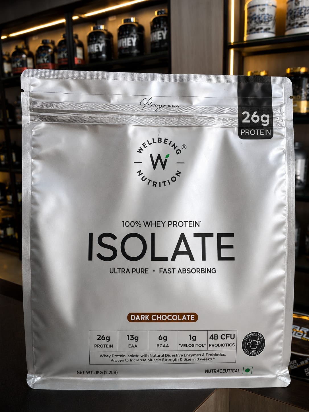 Wellbeing Nutrition Isolate whey protein/1 kg