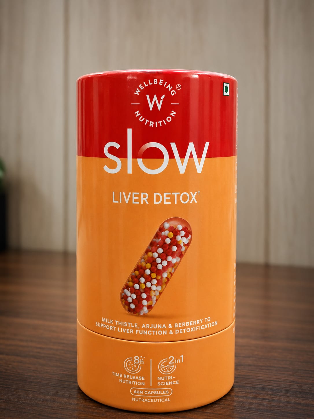 Wellbeing Nutrition Slow Liver detox /60 n capsule