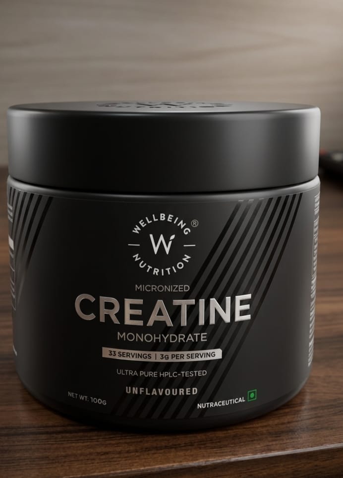 Wellbeing Nutrition Creatine monohydrate/100 g/ 33 serving