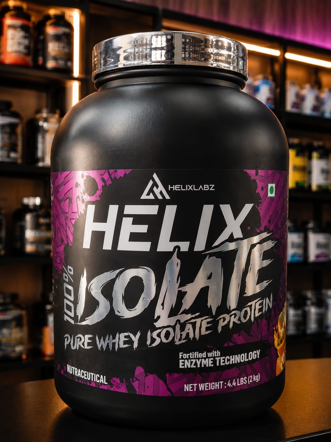 HelixLabz Nutrition Helix isolate pure whey isolate protein /2 kg