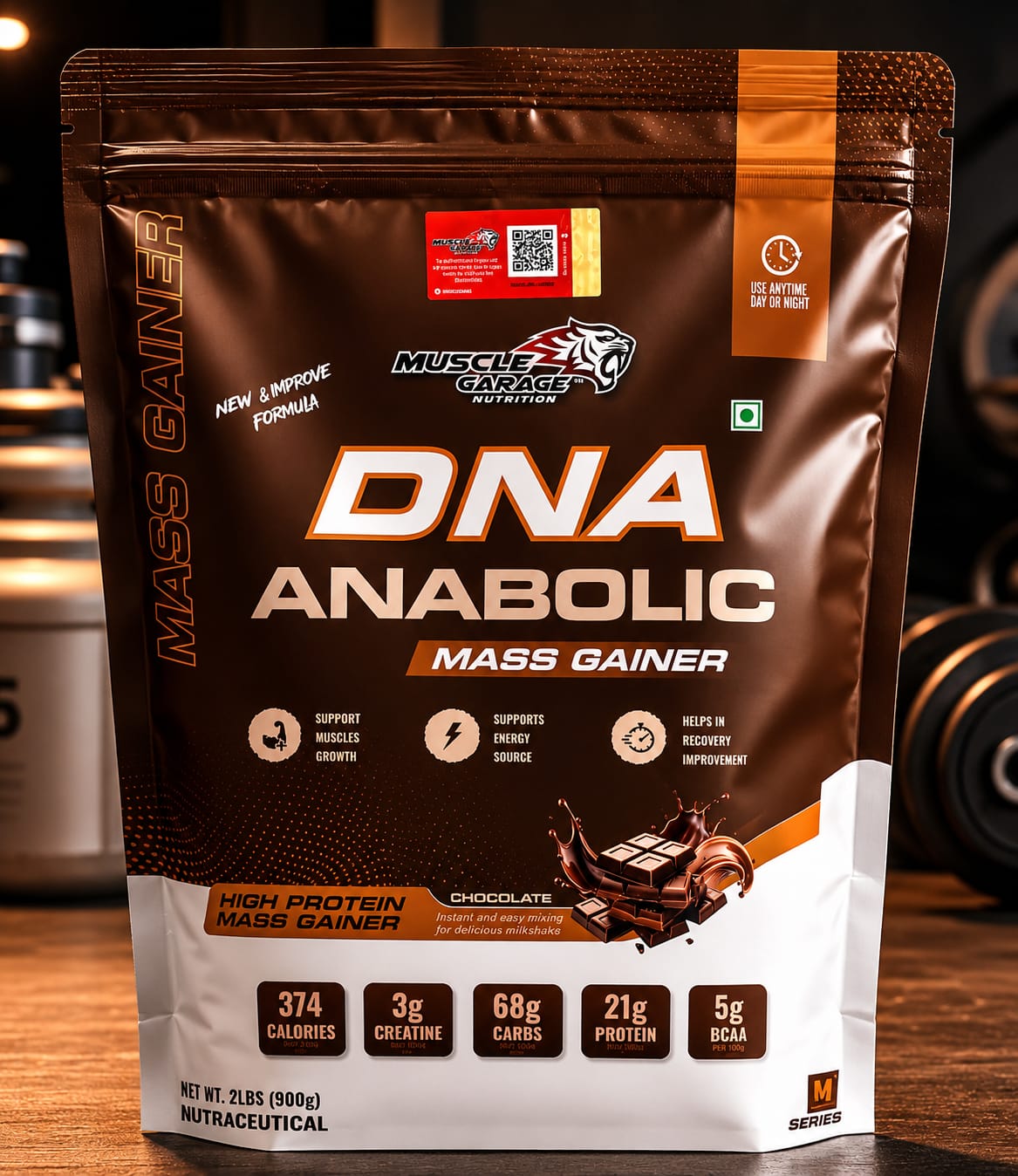 Muscle Garage DNA Anabolic  Mass Gainer/2lbs