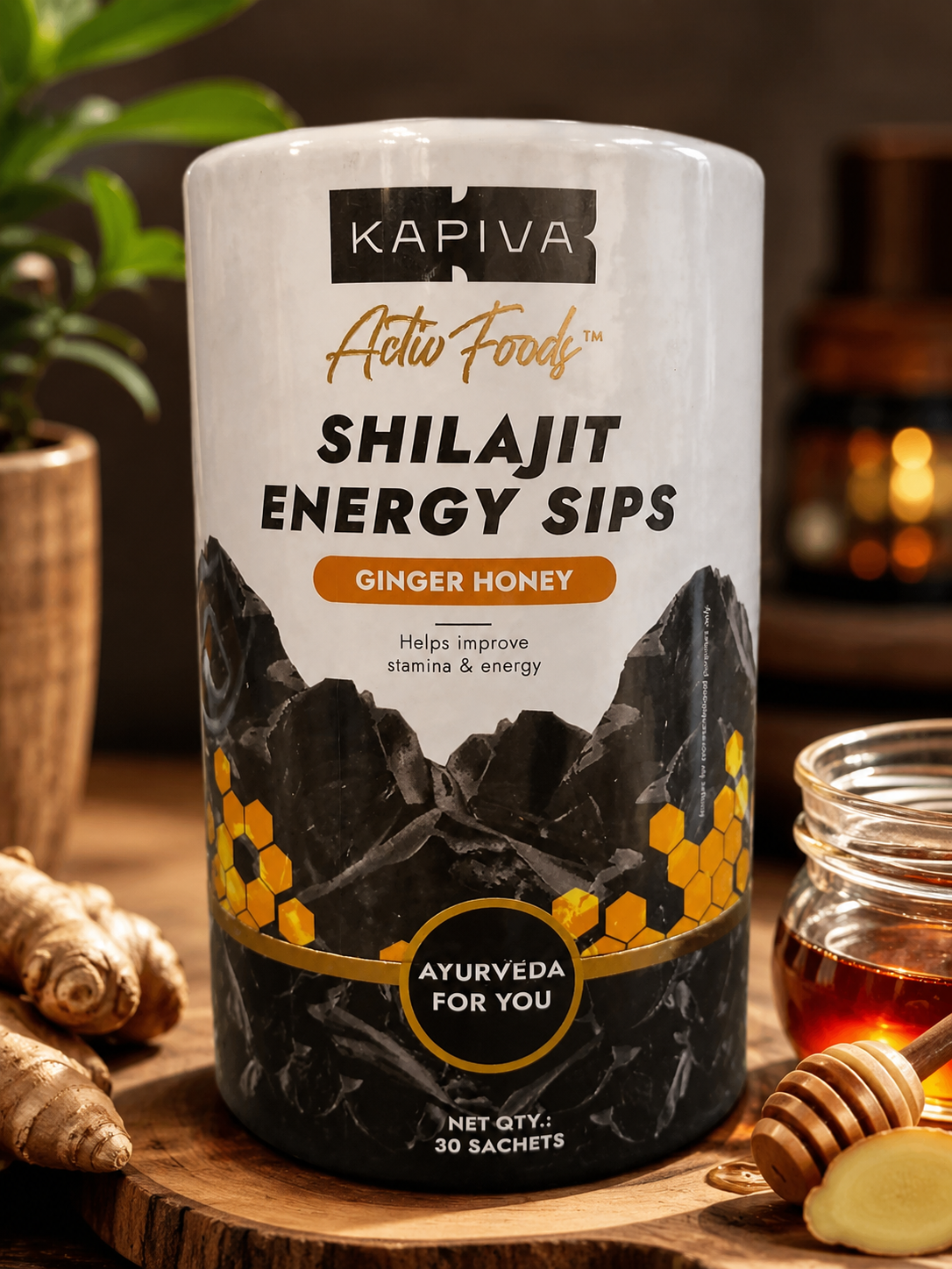 Kapiva Shilajit Energy Sips /30 sachets