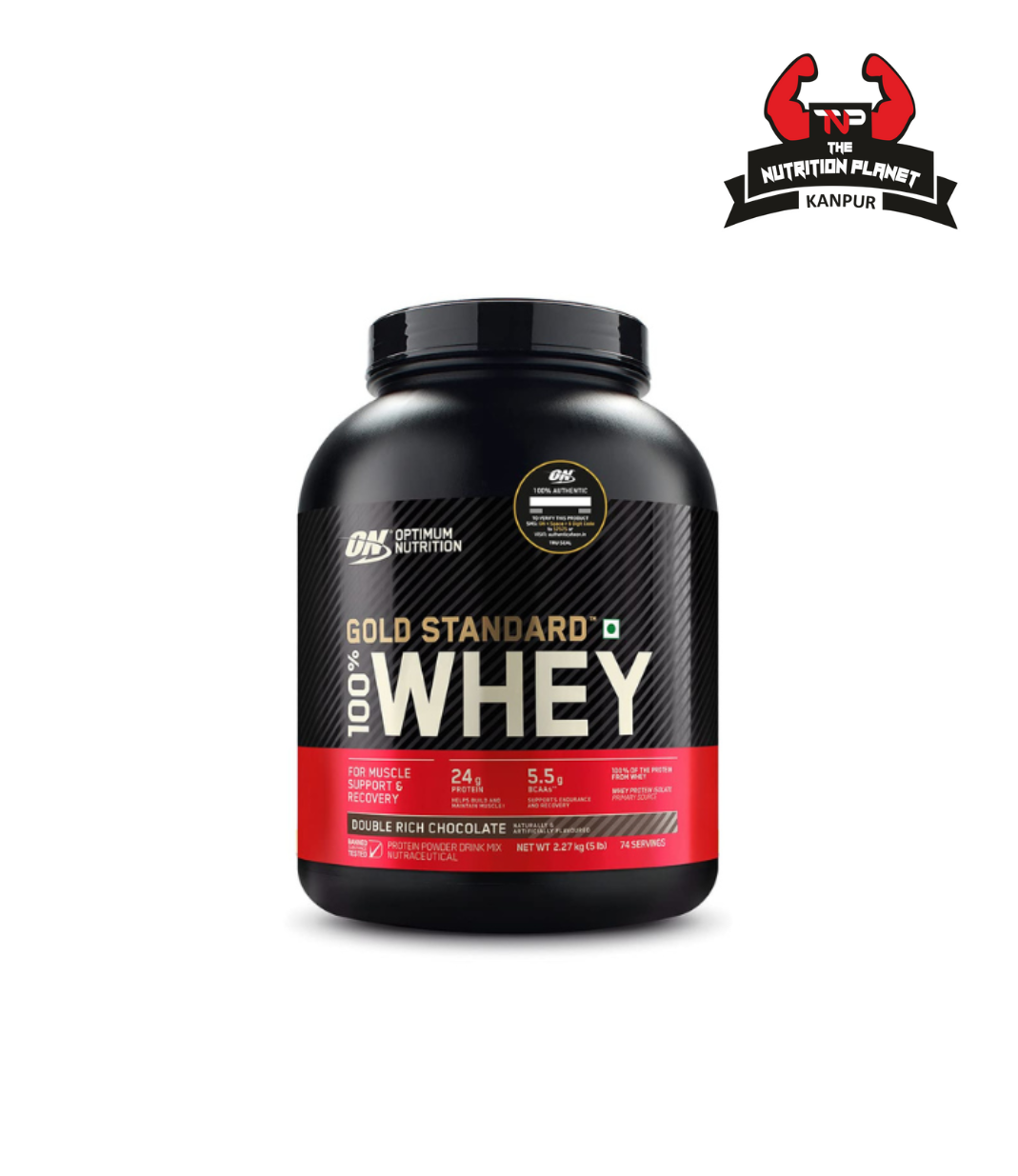 Optimum Nutrition On Gold Standard 100% whey protein | 5lbs
