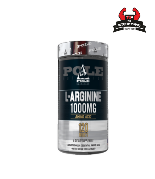 Pole Nutrition L-Arginine | 1000mg | 120 Capsules