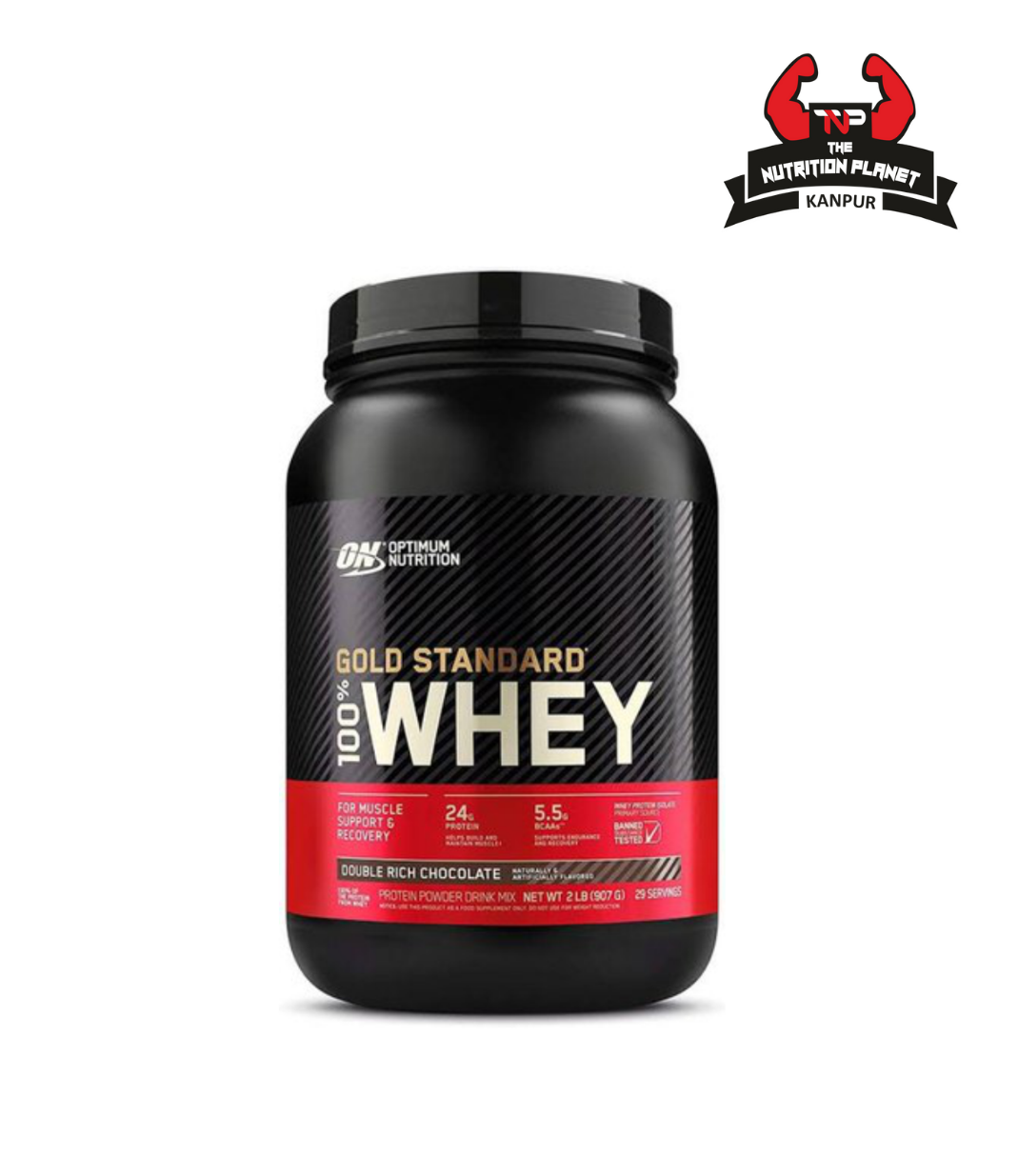Optimum Nutrition (ON) Gold Standard 100% Whey Protein Powder | 2Lbs
