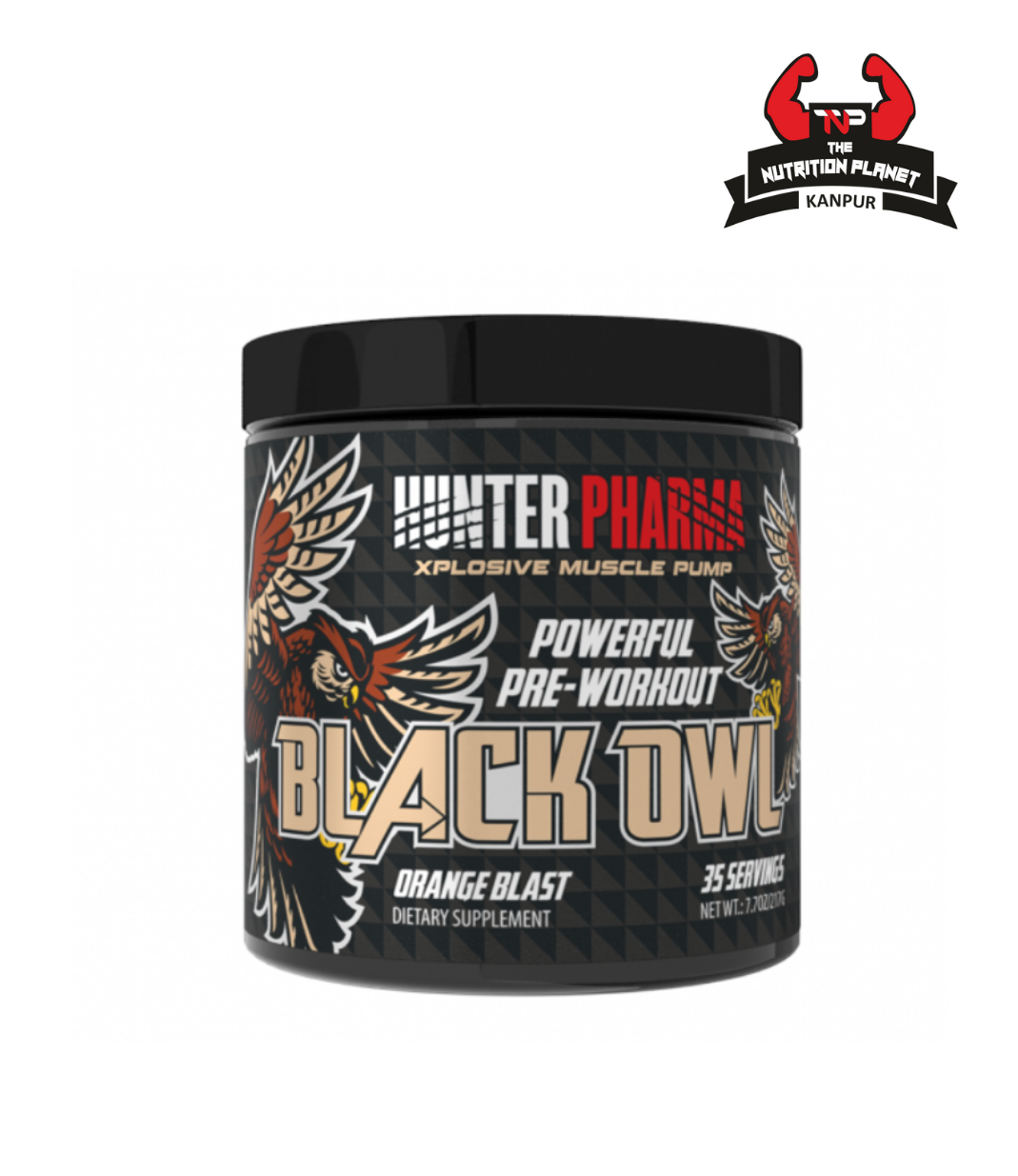  Hunter Pharma Black Owl powerful Pre workout | 35 Servings 