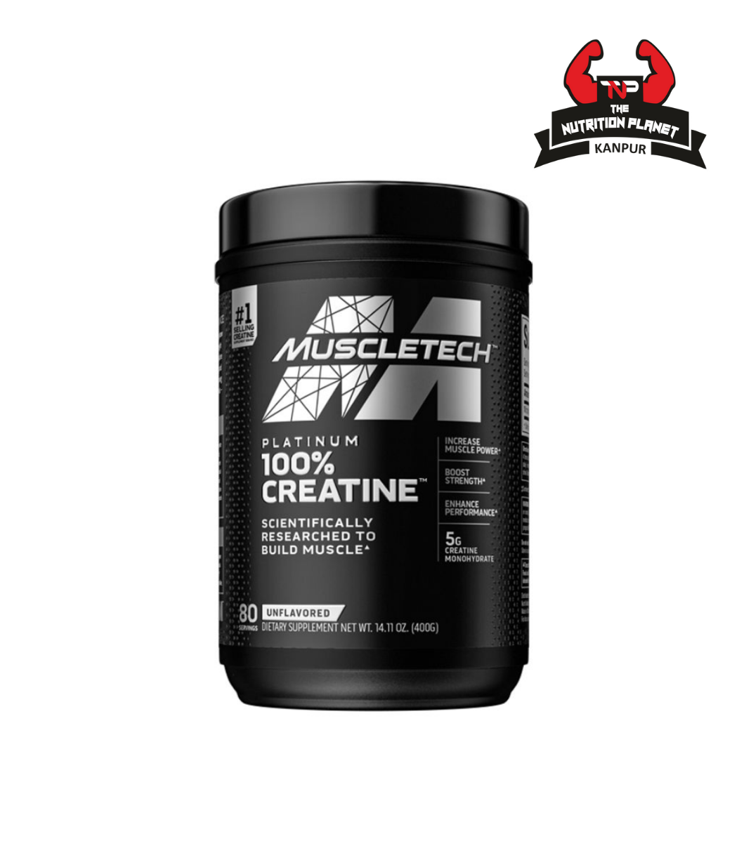 MuscleTech Platinum 100% Creatine micronized | 83 Servings with Official Authentic tag